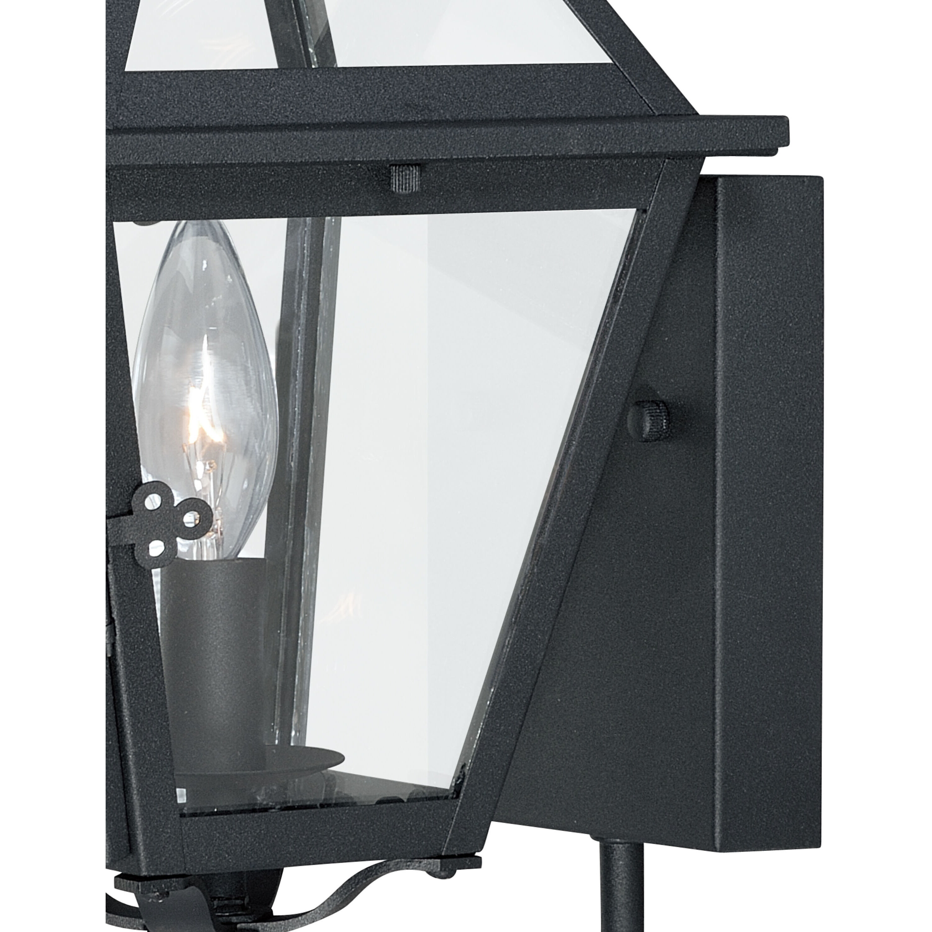 Nottingham LED 14.75 inch Textured Black Outdoor Wall