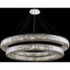Rondelle 38 Light 72 inch Polished Chrome Pendant Ceiling Light