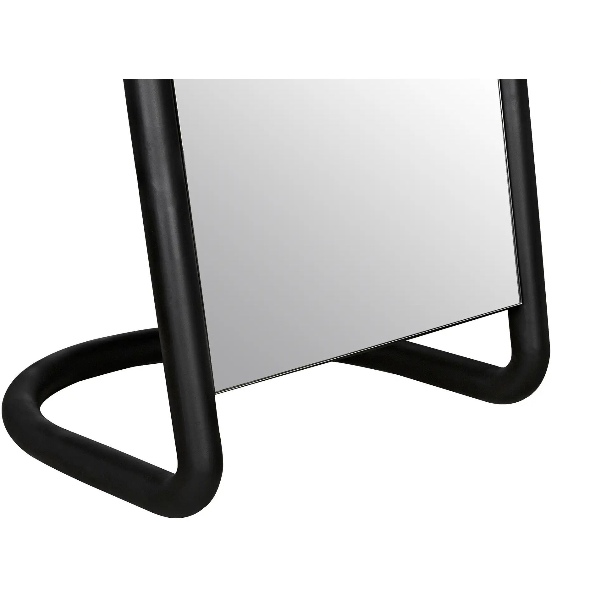 Duke 71 X 23.5 inch Matte Black Mirror