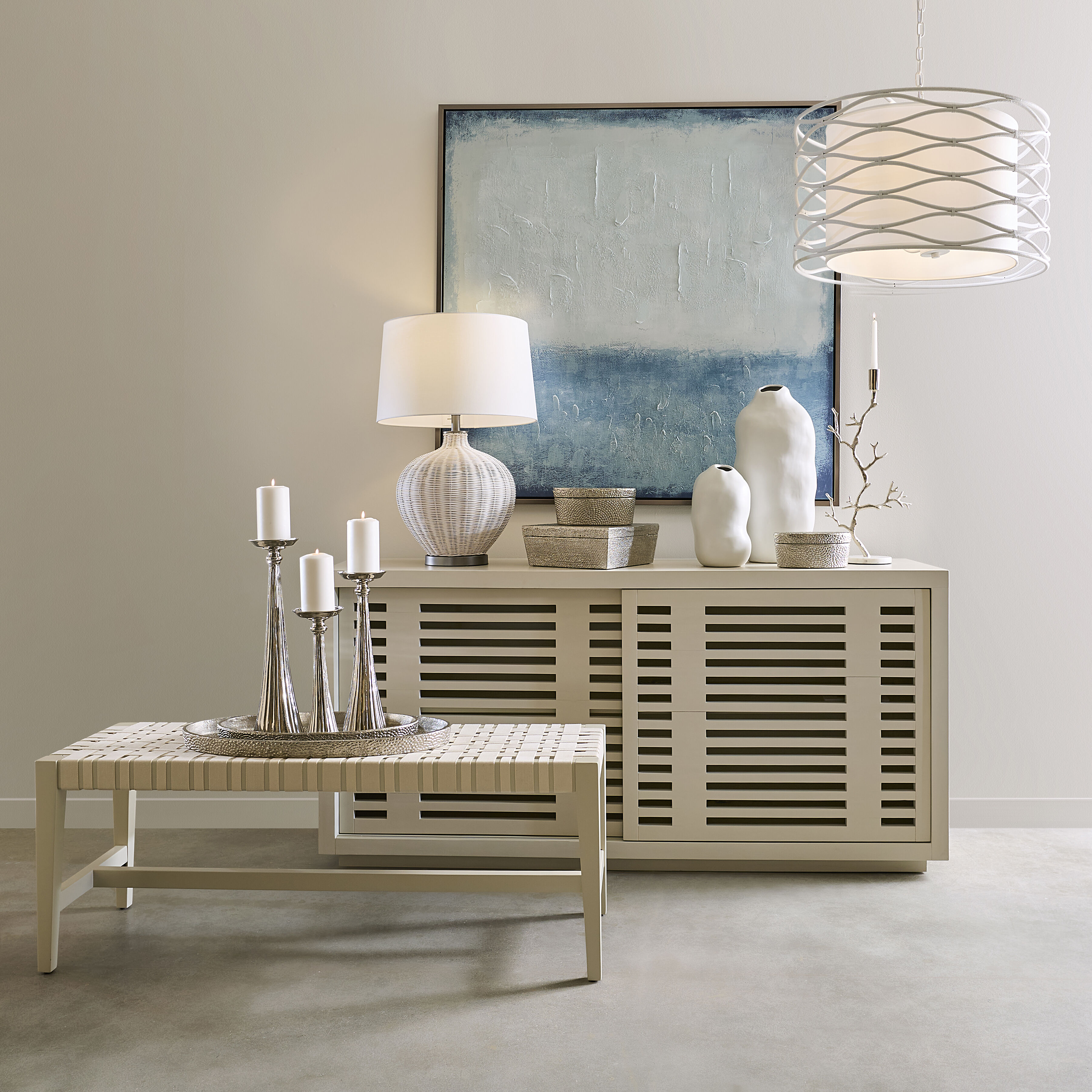 Bion 15 X 4.5 inch Candleholder, Set of 3