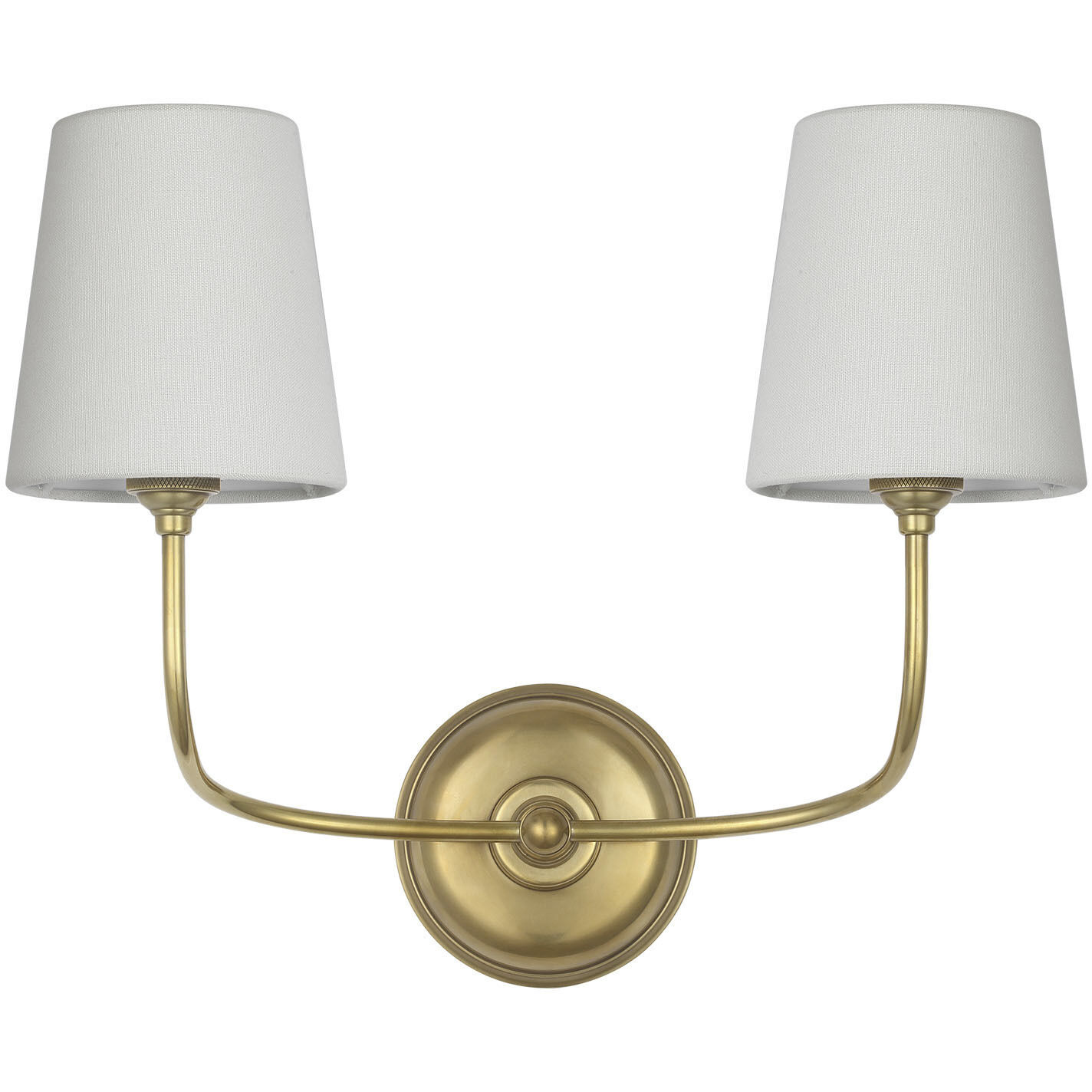 Thomas O'Brien Vendome Cordless Double Sconce Wall Light