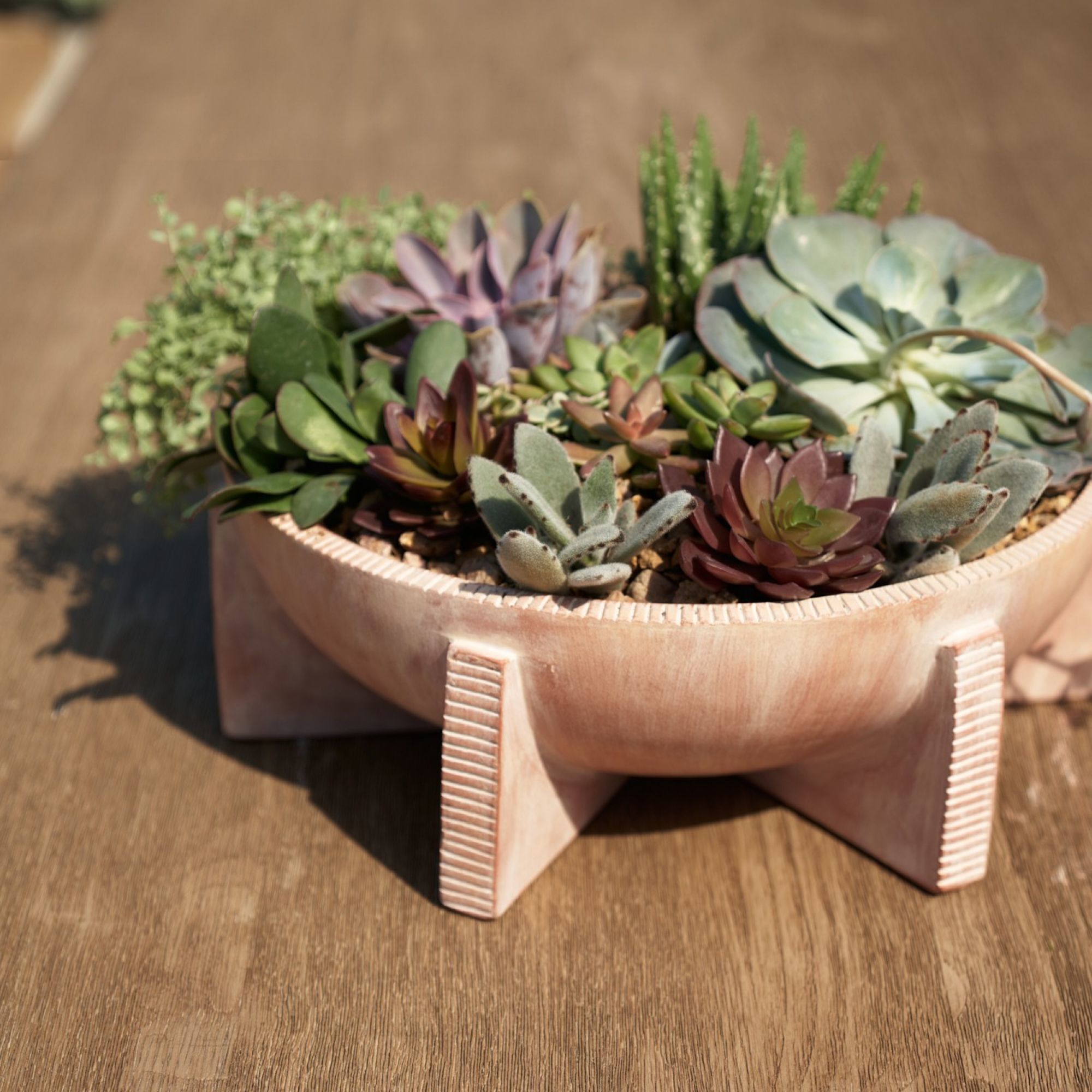 Edinburgh White Wash Planter