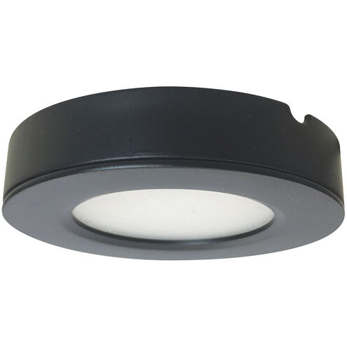 Josh 12 LED 3 inch Black LED Puck Light in 2700K, 12V