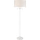 Liliaceae 63 inch 60.00 watt Matte White Floor Lamp Portable Light