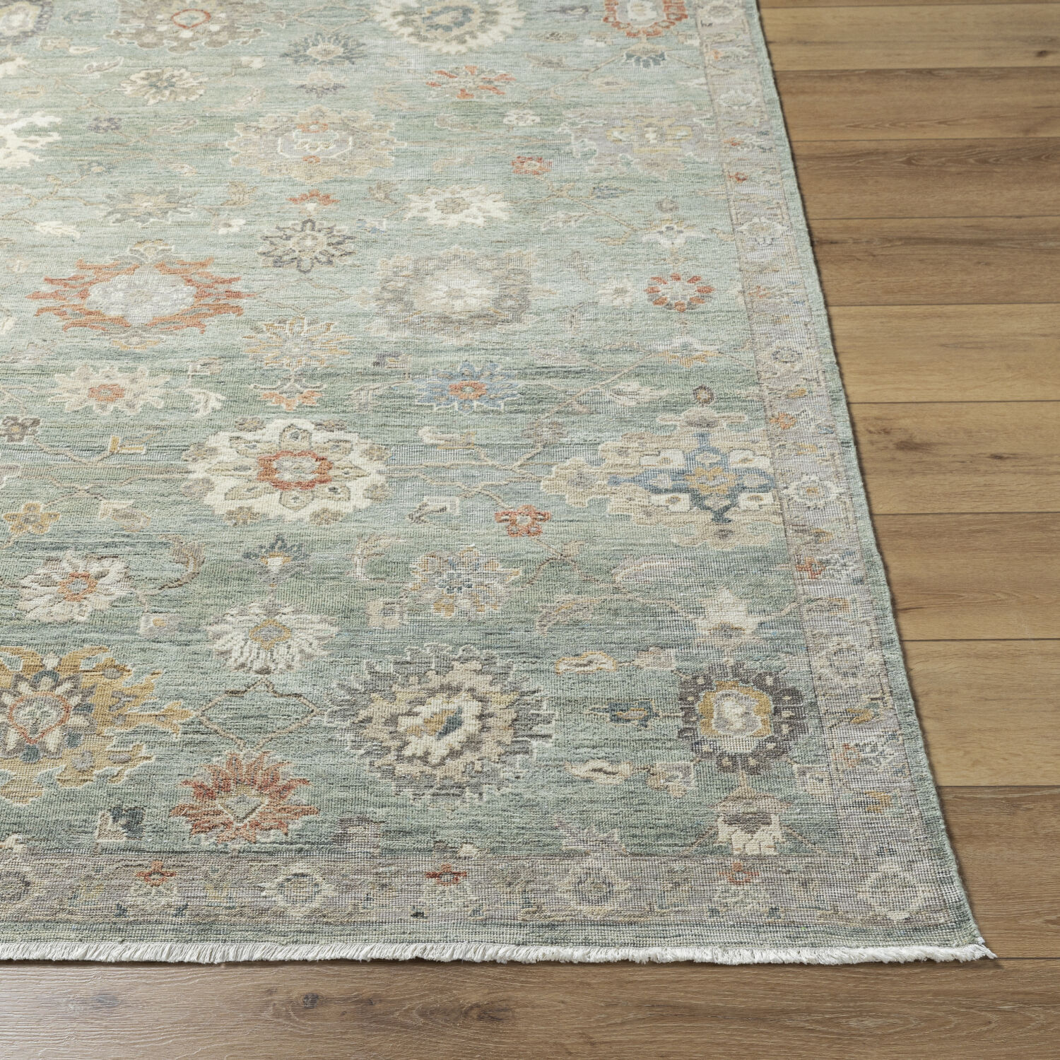Anatolia 168 X 120 inch Ash / Sage Handmade Rug in 10 x 14