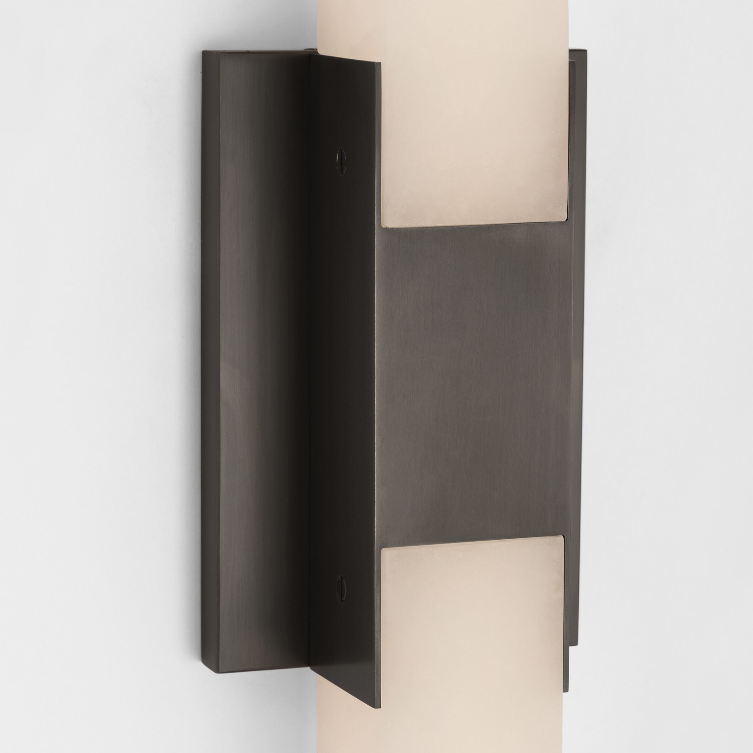 Kelly Wearstler Covet LED 4.5 inch Bronze Double Bath Light Wall Light