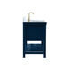 Clement 48 X 22 X 34 inch Blue Bathroom Vanity Cabinet