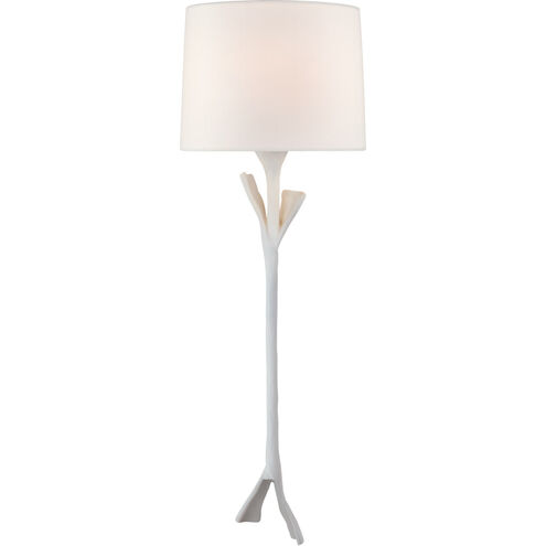 AERIN Fliana 1 Light 8.5 inch Plaster White Tail Sconce Wall Light