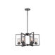 Elements 6 Light 25 inch Charcoal Chandelier Ceiling Light