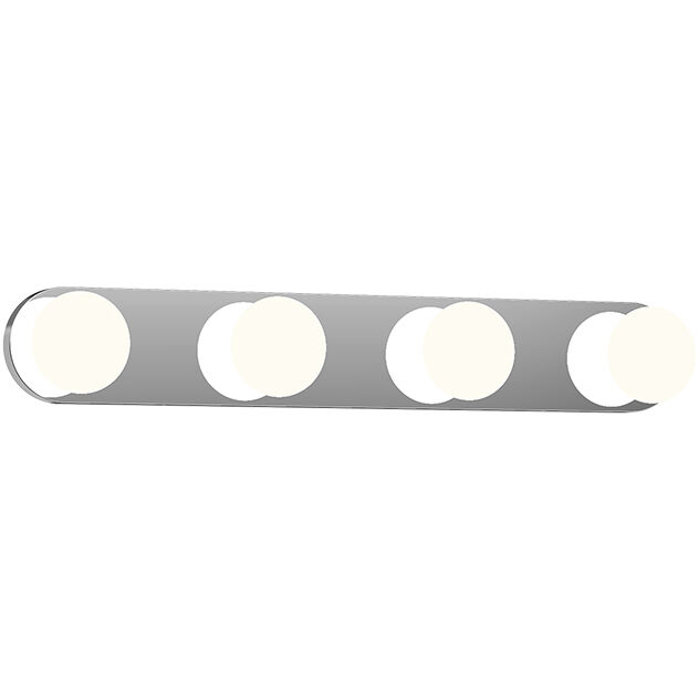 Rezz LED 16 inch Chrome Bath Vanity Light Wall Light