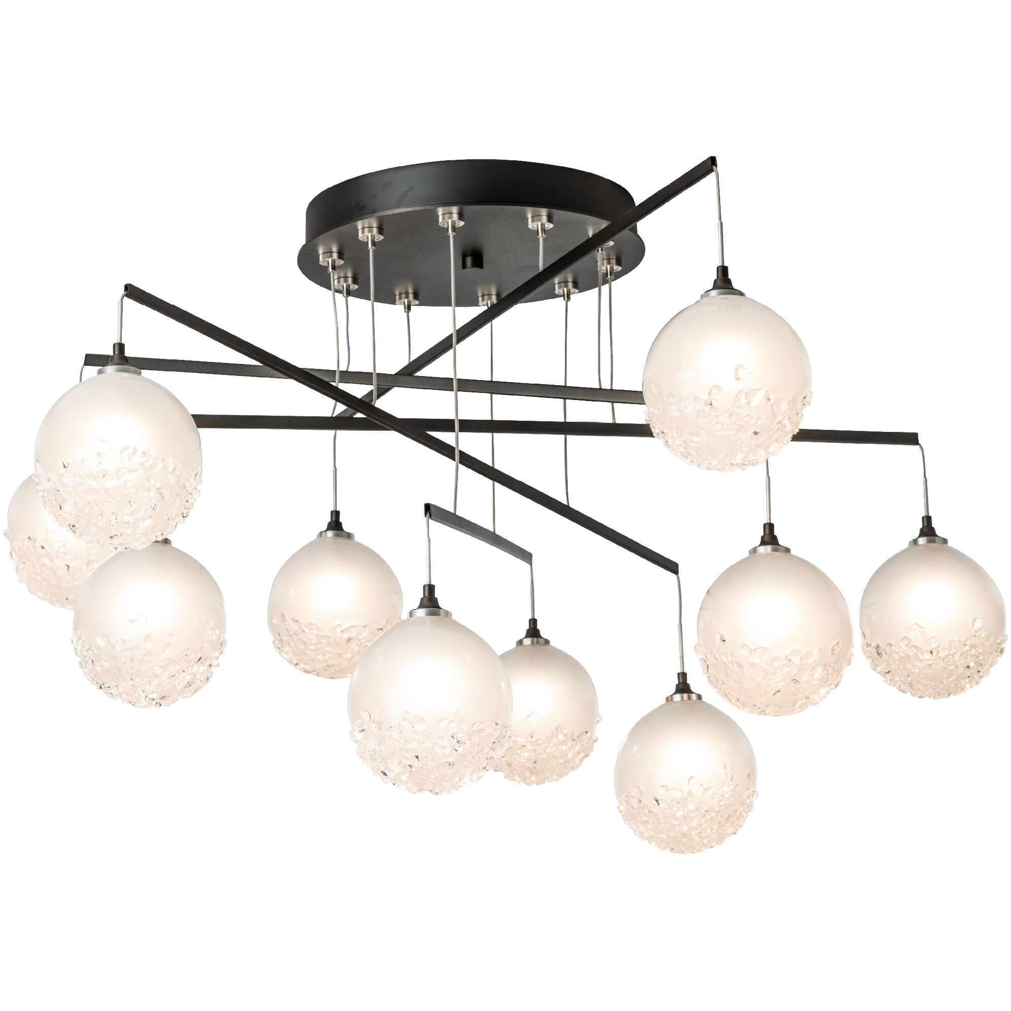 Fritz 10 Light 37.4 inch Oil Rubbed Bronze Mobile Pendant Ceiling Light