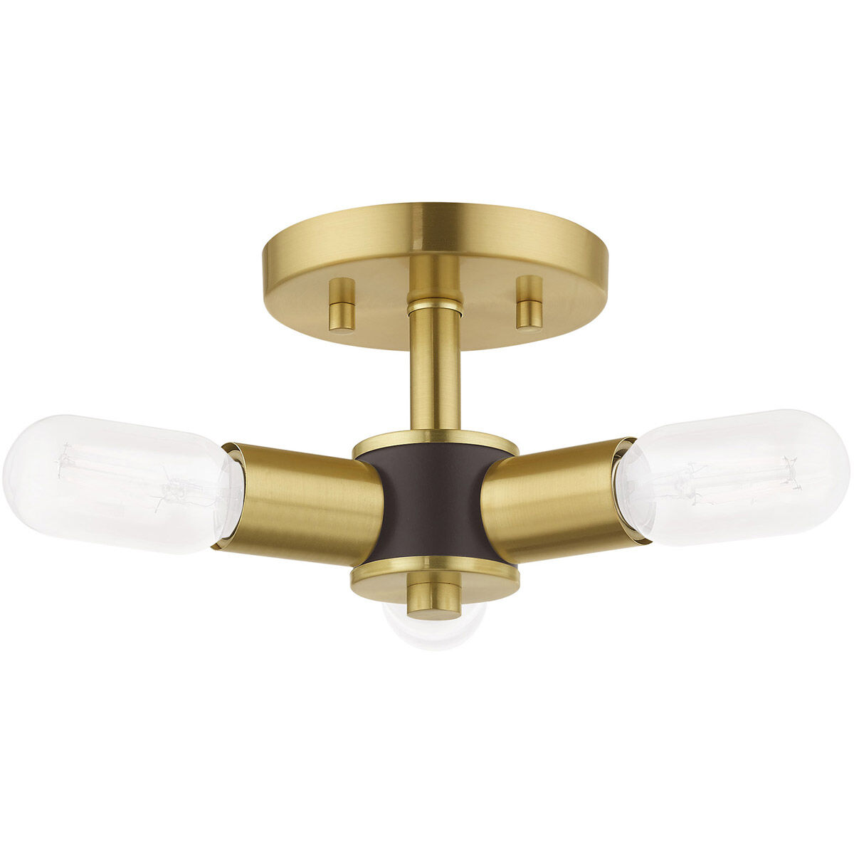 Semi flush 3 arm ceiling light new arrivals