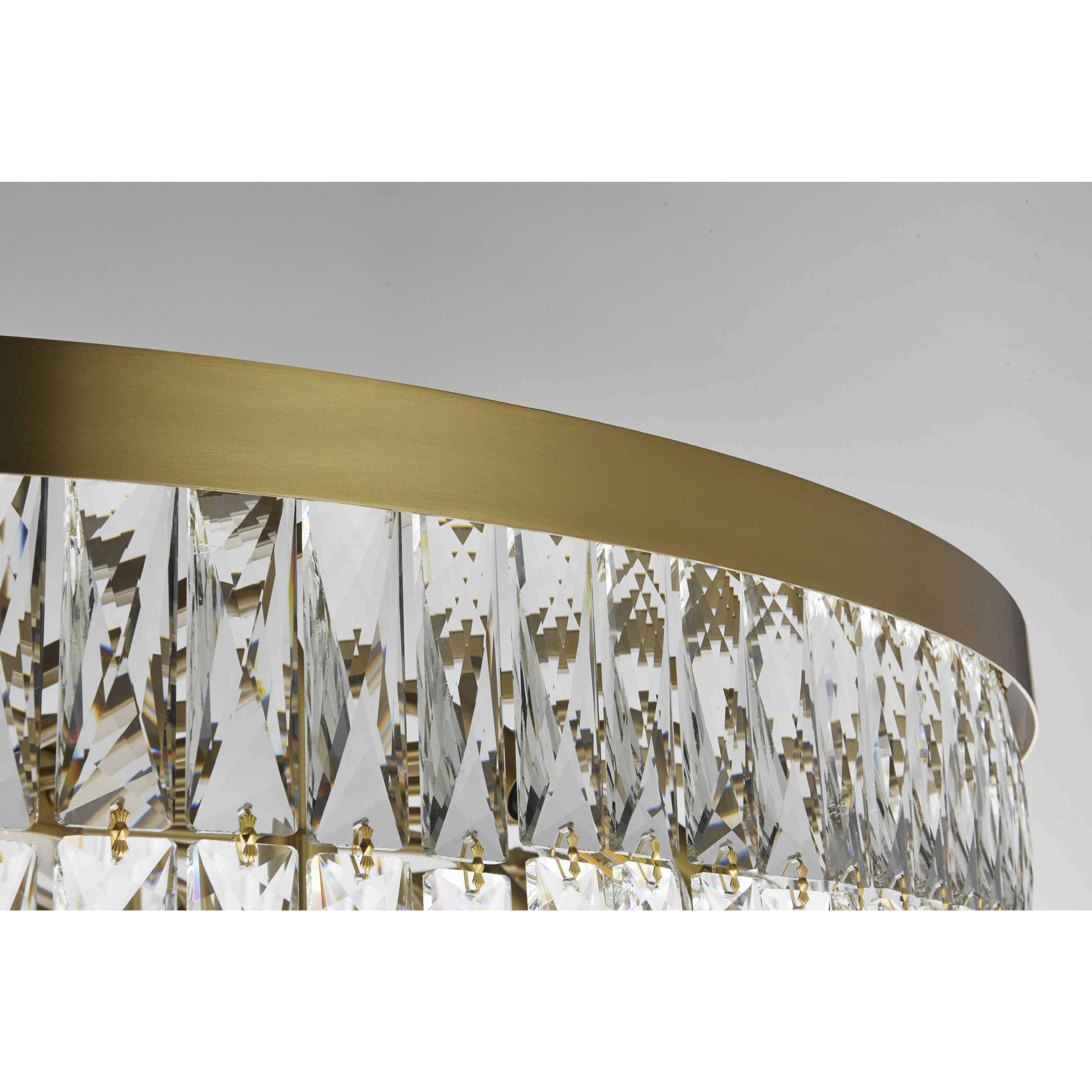 Josephine 61 Light 41 inch Satin Gold Chandelier Ceiling Light