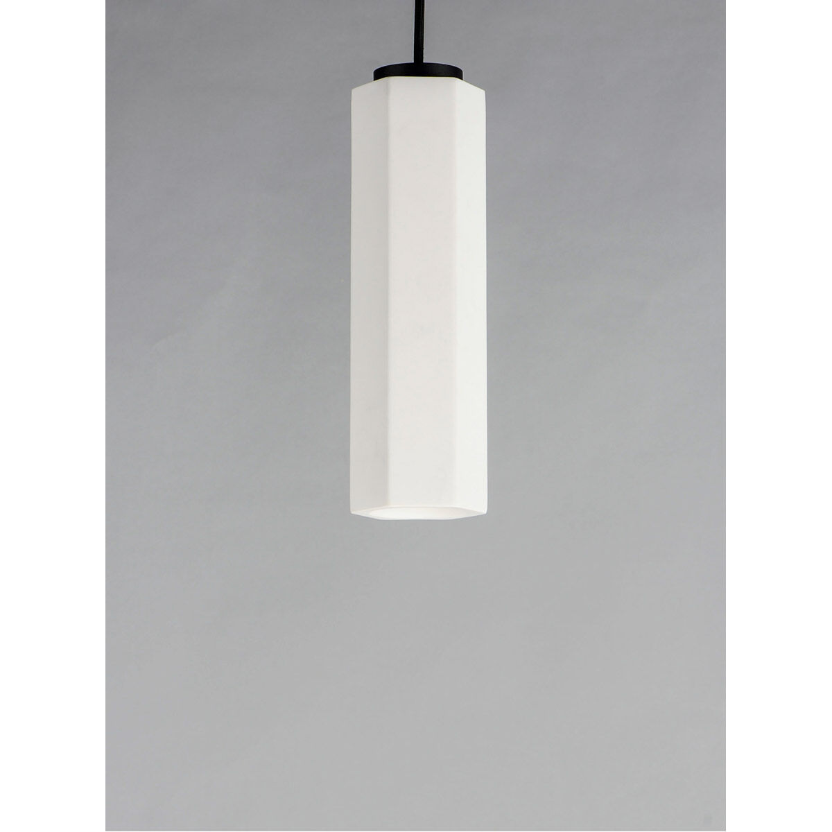 Allen LED 3.25 inch White and Black Single Pendant Ceiling Light