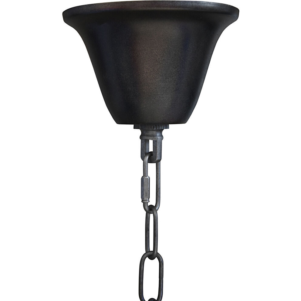 Mist 4 Light 21.5 inch Matte Black Chandelier Ceiling Light