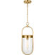 C&M by Chapman & Myers Blaine 1 Light 8.00 inch Pendant