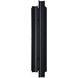 Kestrel LED 30 inch Textured Black Exterior Wall Sconce
