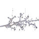 Canada 20 Light 16 inch Smoke Chandelier Ceiling Light