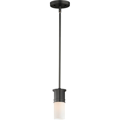 Rexford 1 Light 3.5 inch Black Mini Pendant Ceiling Light in Satin White