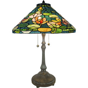 Huntington 25 inch 75.00 watt Fieldstone Table Lamp Portable Light
