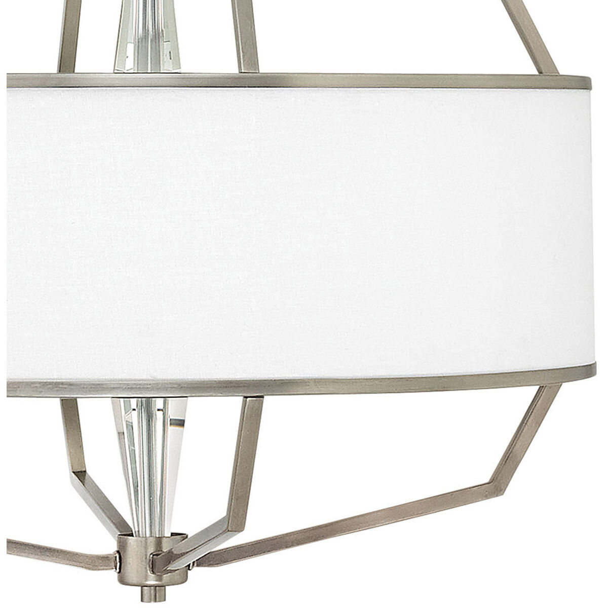 Larchmere 4 Light 24 inch English Nickel Chandelier Ceiling Light