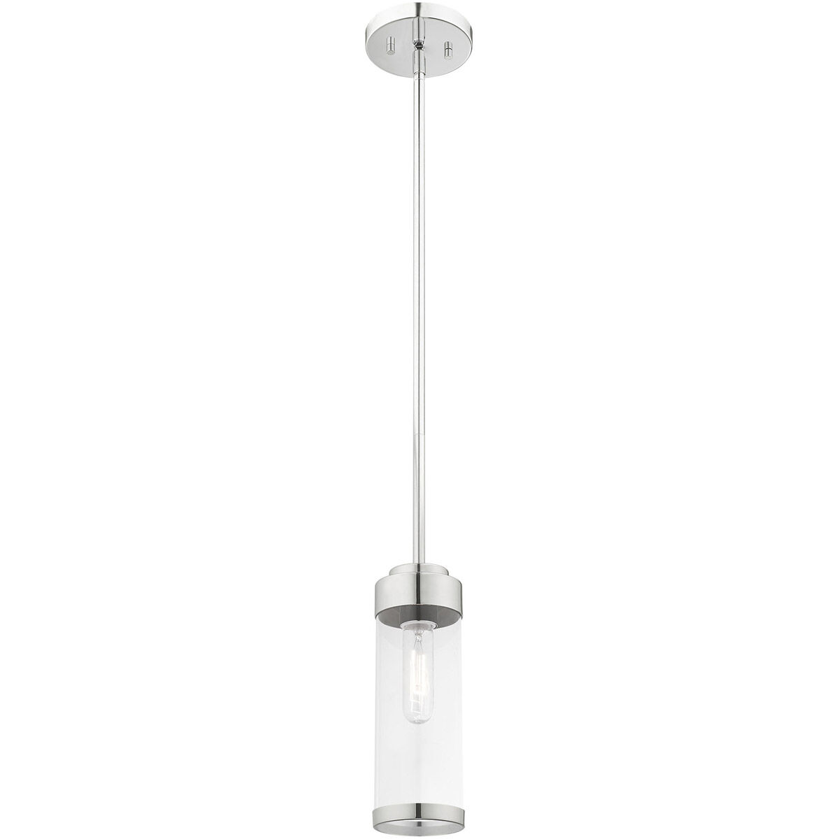 Hillcrest 1 Light 5 inch Polished Chrome Mini Pendant Ceiling Light