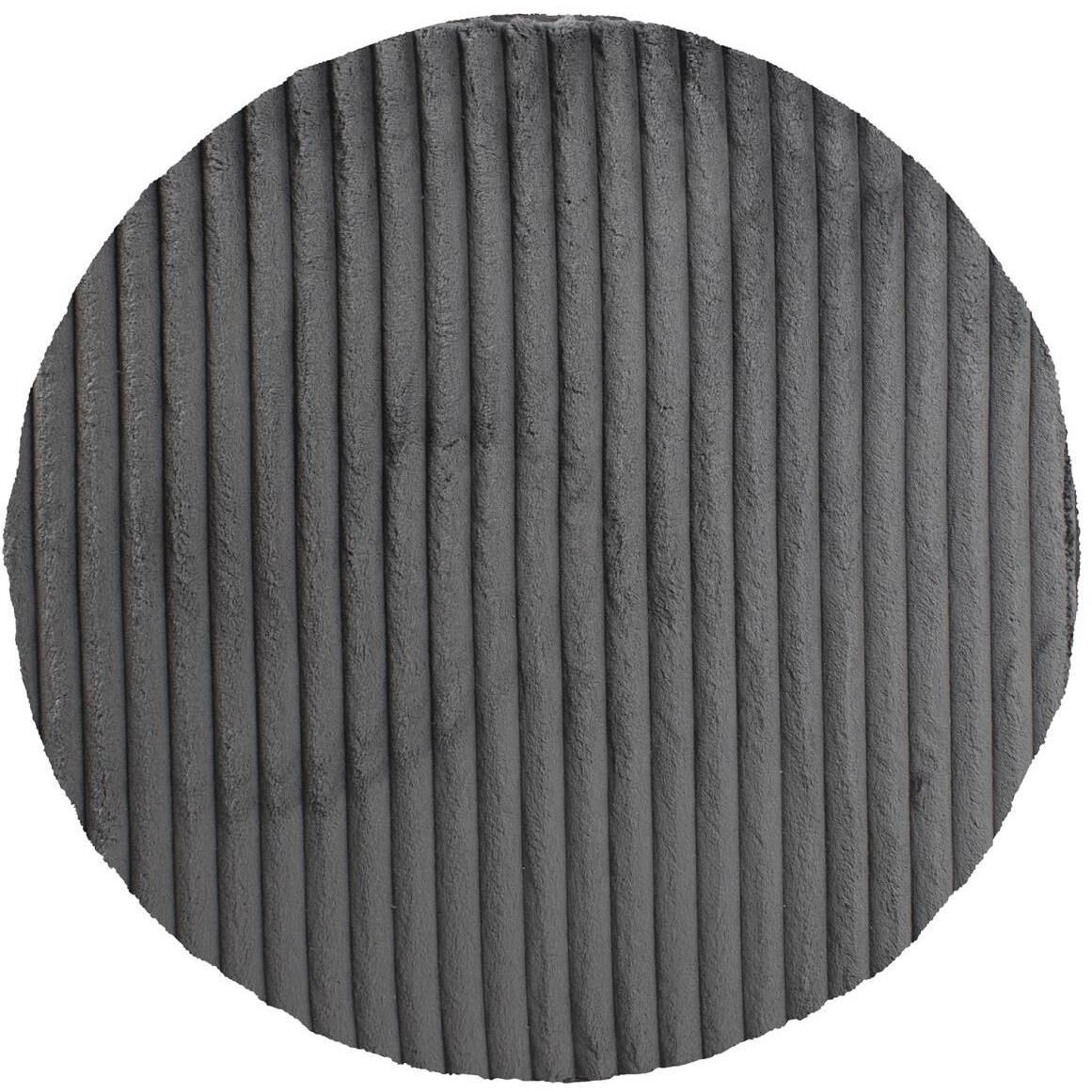 Shar Pei Universal 18 inch Charcoal Ottoman