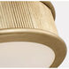 Paloma Contreras Ritz 5 Light 18 inch Gild Flush Mount Ceiling Light