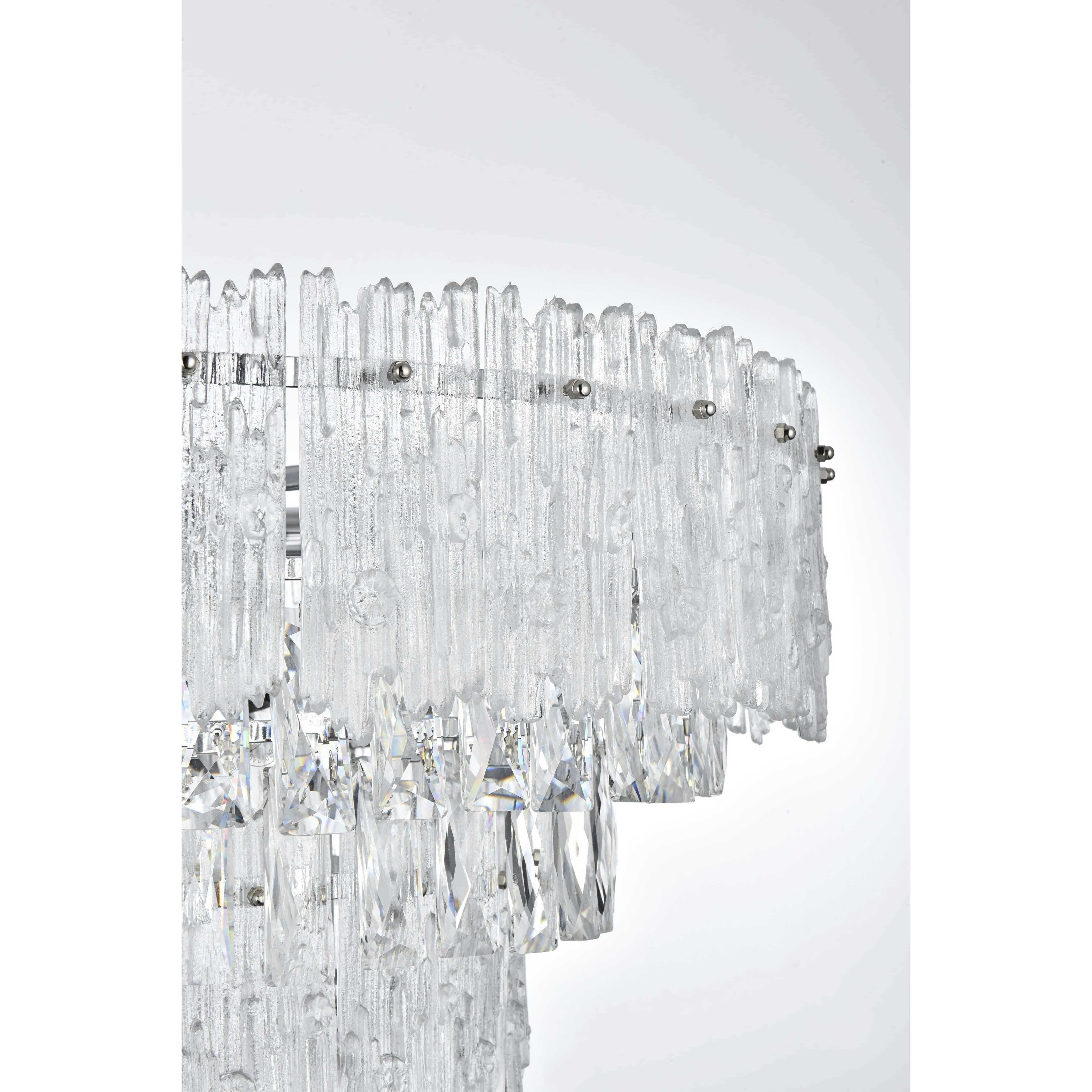 Emilia 8 Light 25 inch Chrome Chandelier Ceiling Light