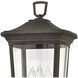 Bromley 3 Light 22.75 inch Oil Rubbed Bronze Outdoor Post Mount Lantern in Non-LED