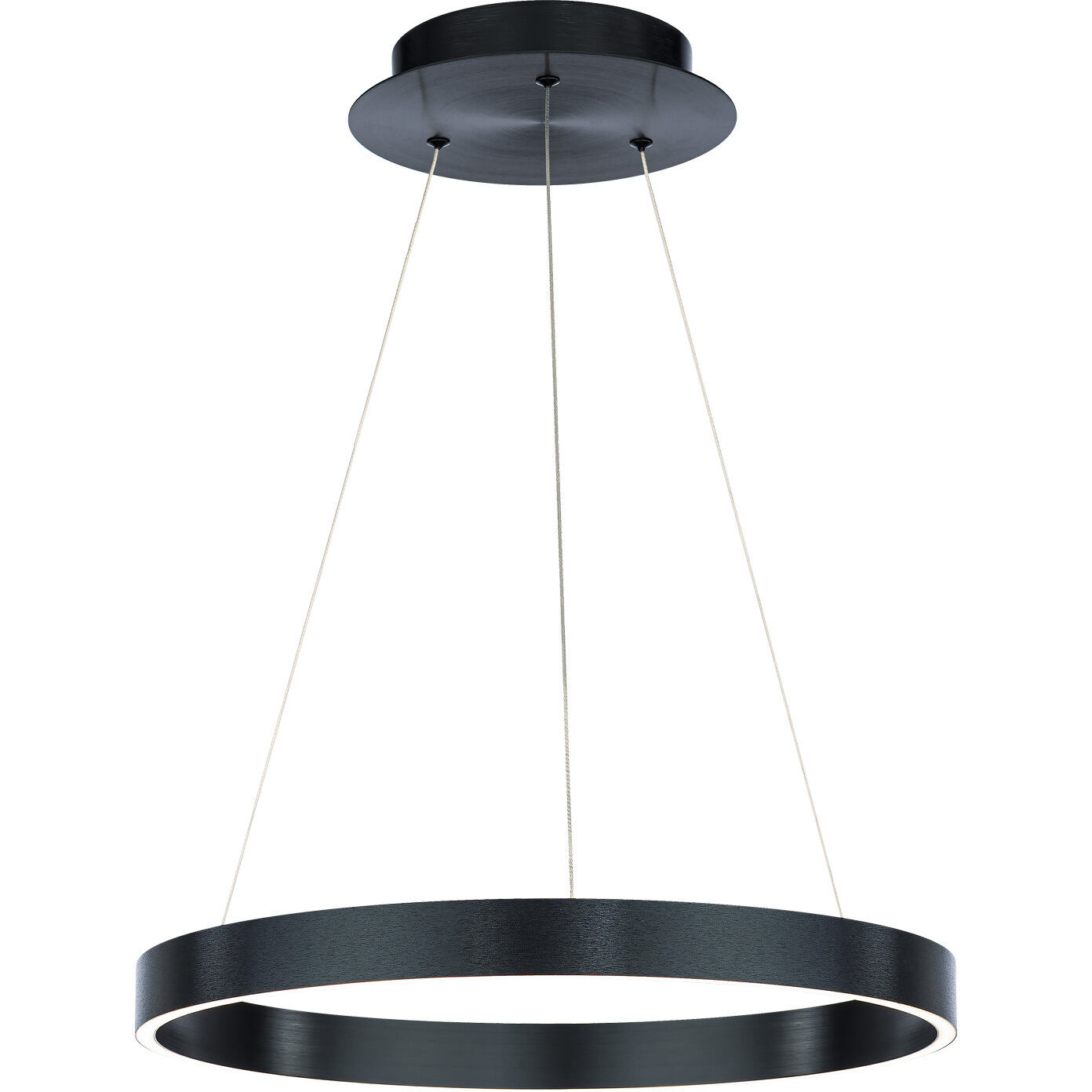 Sirius LED 18 inch Black Pendant Ceiling Light, dweLED