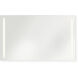 Lustro 60 X 36 inch Might Bright White LED Wall Mirror