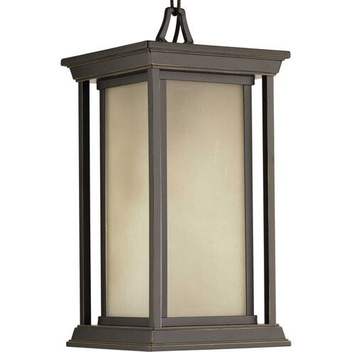 Leticia 1 Light 7 inch Antique Bronze Outdoor Hanging Lantern