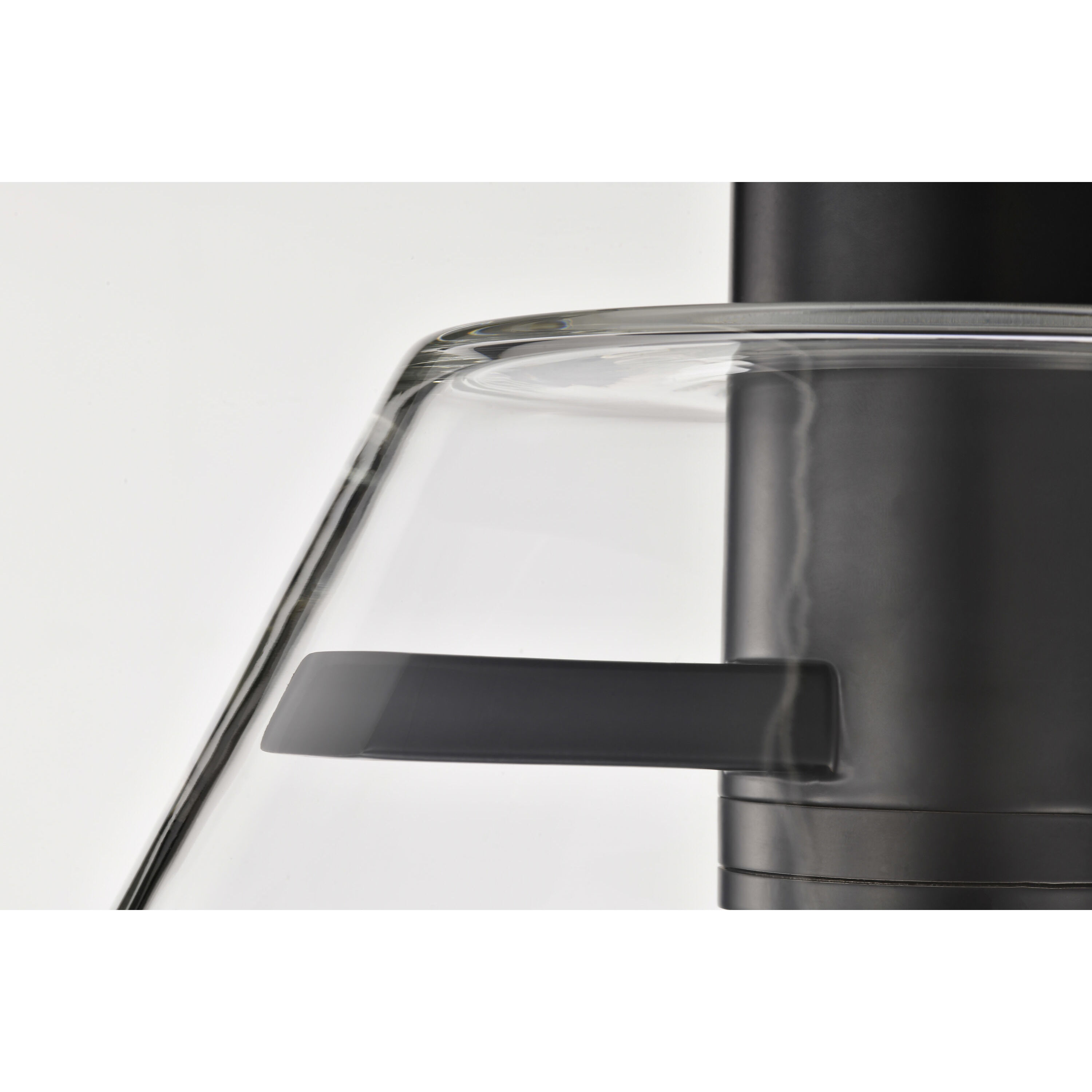 Edmond LED 13.63 inch Matte Black Semi Flush Mount Ceiling Light