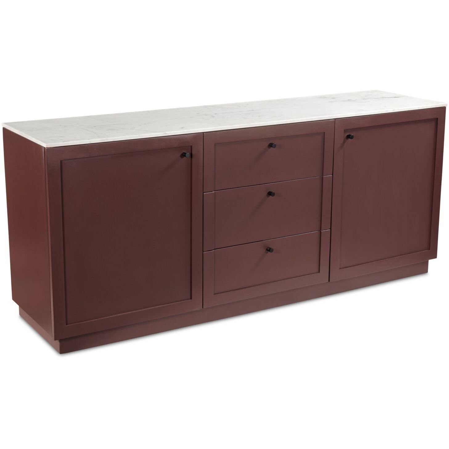 Nadine 78 X 20 inch Red Sideboard