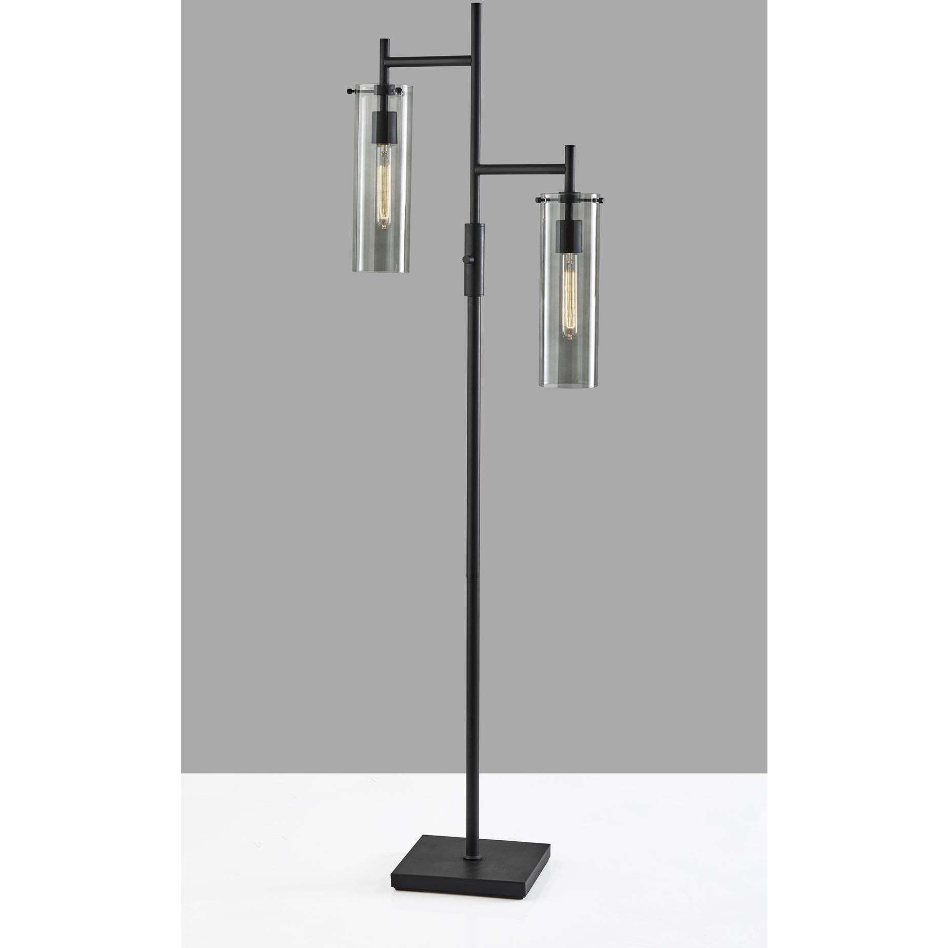 Dalton 64.5 inch 40.00 watt Black Floor Lamp Portable Light
