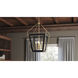 Abbeville 4 Light 18 inch Earth Black Pendant Ceiling Light