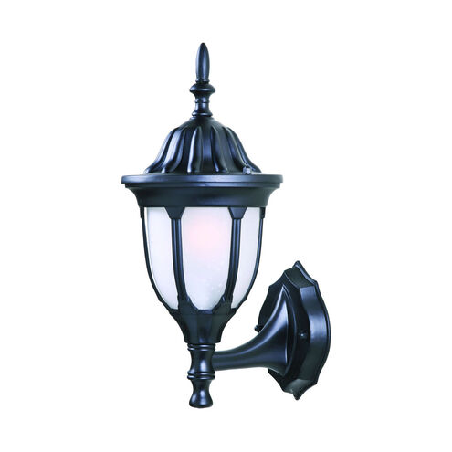 Suffolk 1 Light 15 inch Matte Black Exterior Wall Mount