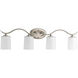 Inspire 4 Light 31 inch Brushed Nickel Bath Vanity Wall Light