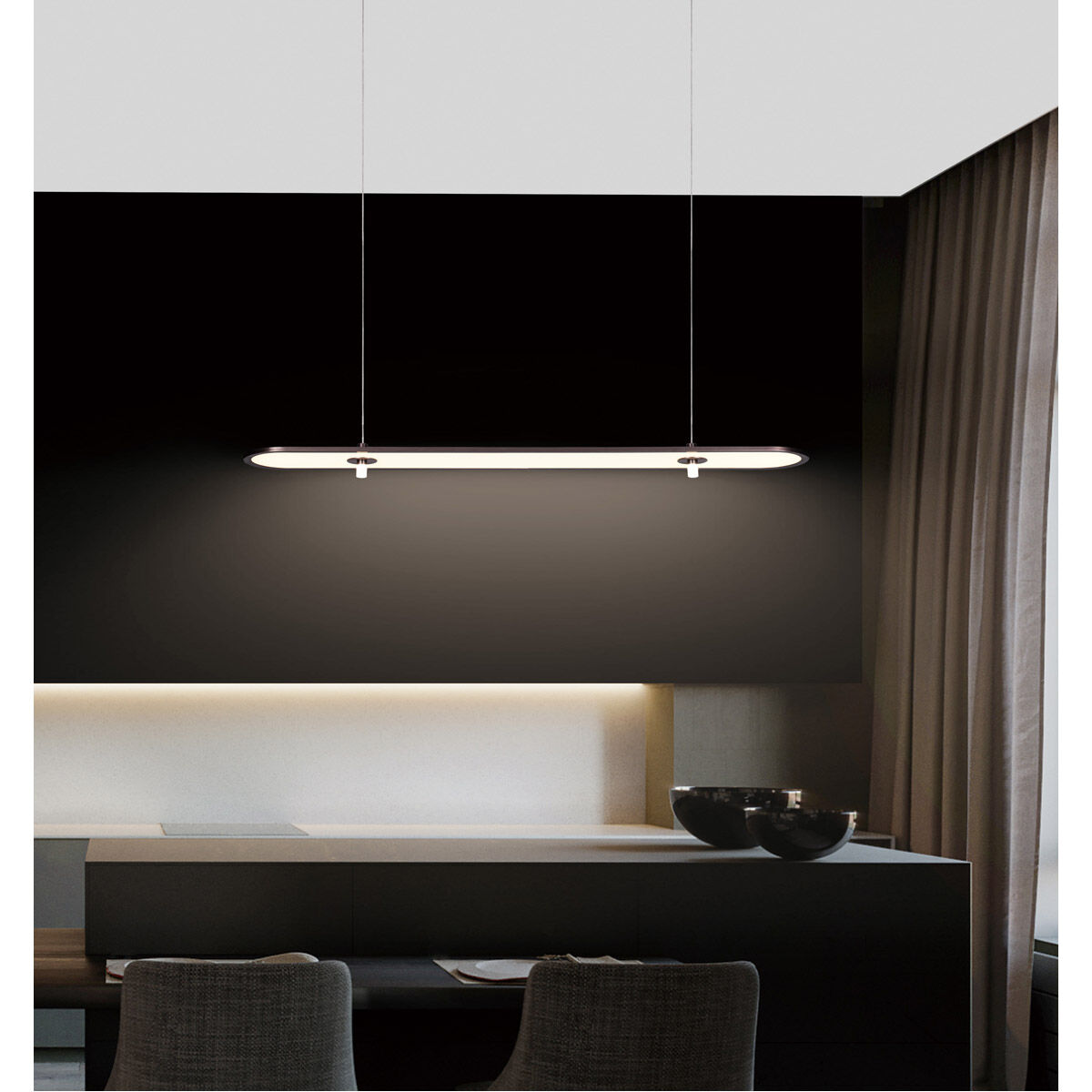 Light-Year 7 inch Deep Taupe Pendant Ceiling Light