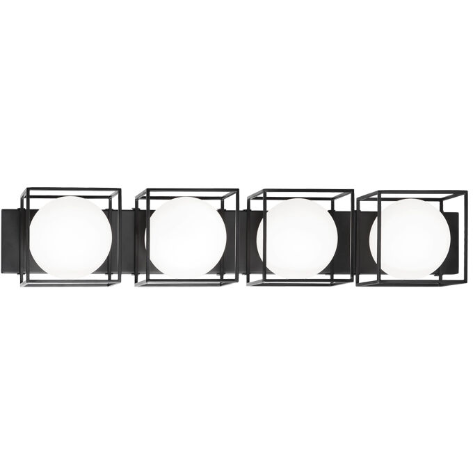 Squircle 4 Light 34.88 inch Wall Sconce