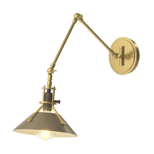 Henry 1 Light 9.2 inch Modern Brass and Soft Gold Sconce Wall Light in Modern Brass/Soft Gold