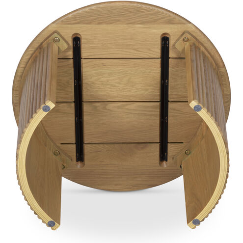 Penny 24 X 24 inch Natural Coffee Table, Small