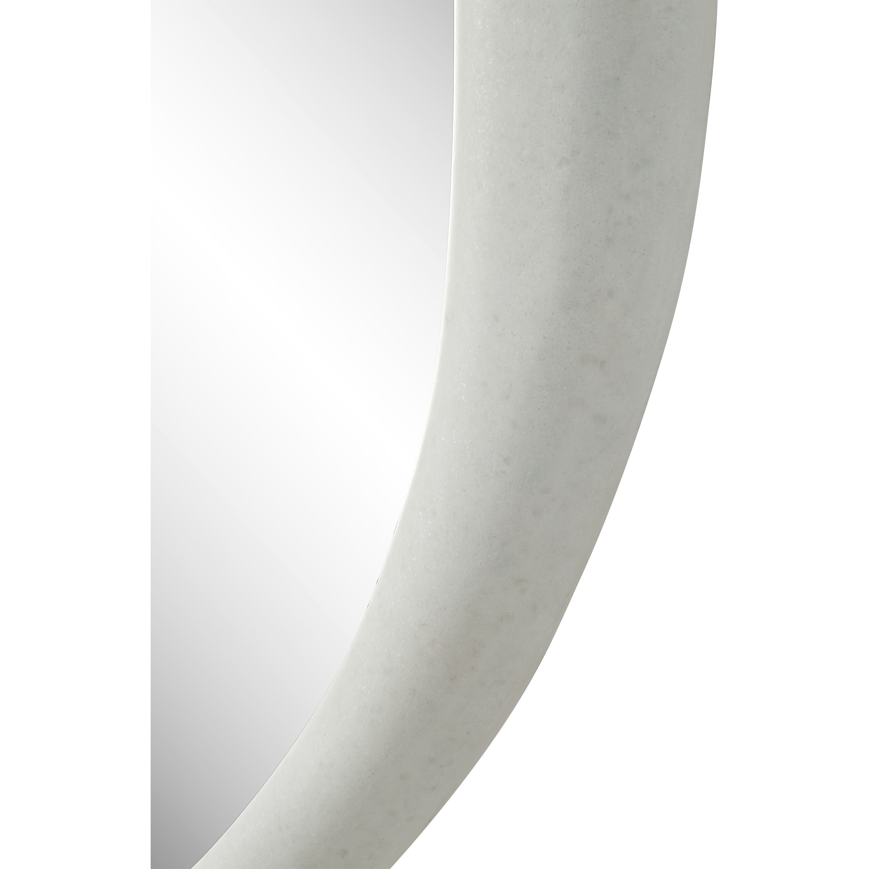 Folignio 40 X 30 inch Rice Stone Mirror