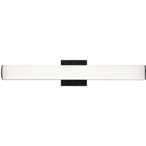 Springfiel LED 23.5 inch Black Vanity Light Wall Light, Small