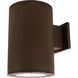 Tube Arch LED 7.88 inch Bronze Sconce Wall Light in Flood, 85, 3000K, Towards Wall