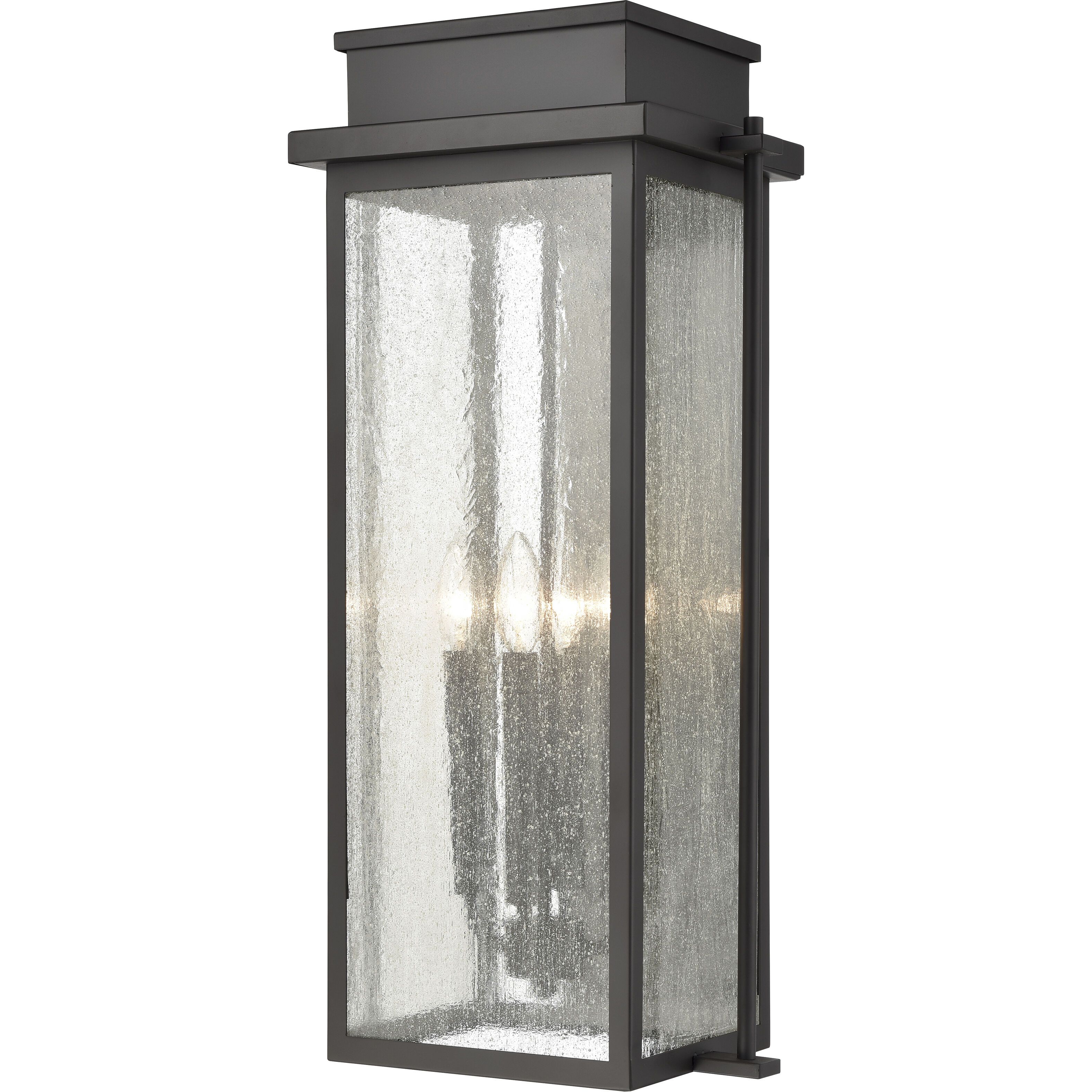 Braddock 4 Light 25.75 inch Architectural Bronze Outdoor Wall Sconce