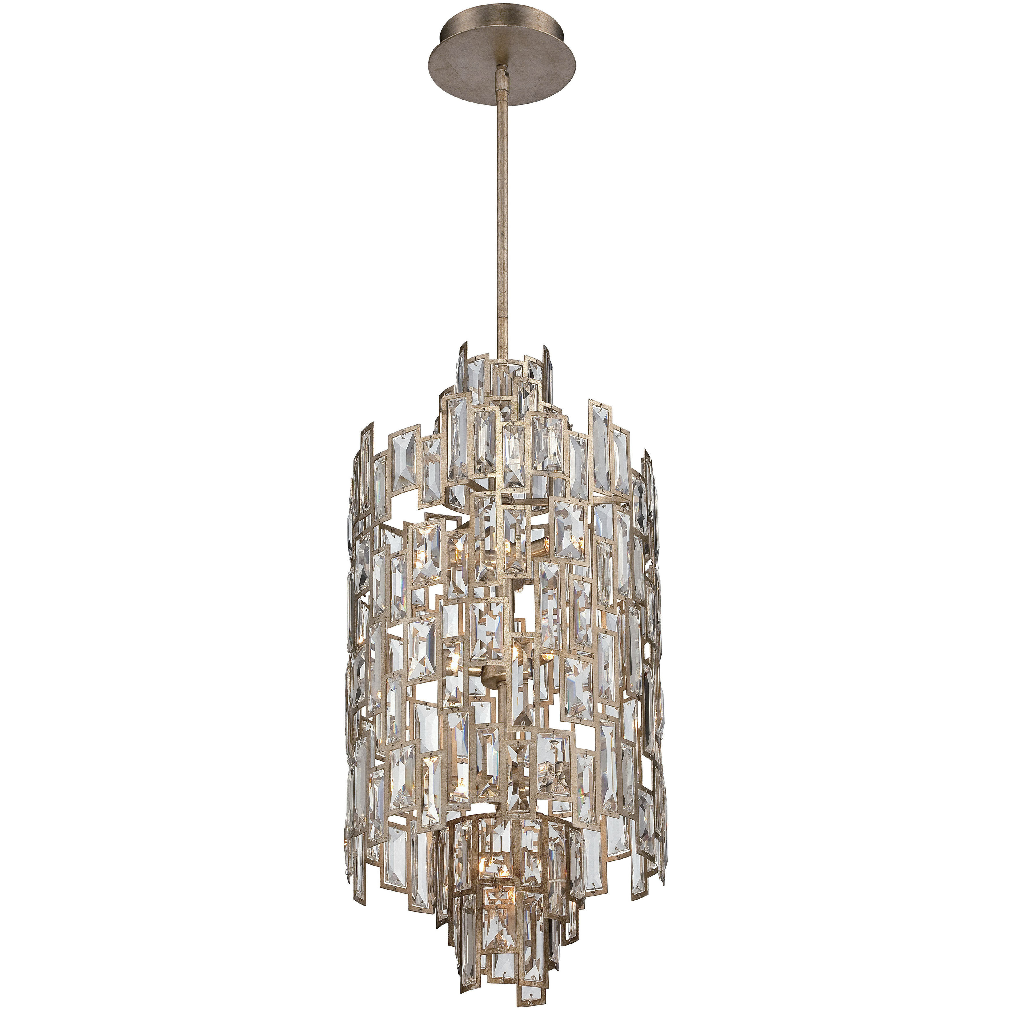 Bel Mondo 10 Light 14 inch Luxor Gold Pendant Ceiling Light