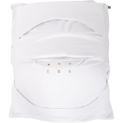 Syros Fog Outdoor Puff Chair Cover & Cushion