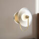 Alora Mood Hera Wall/Vanity Light Wall Light in Brushed Gold